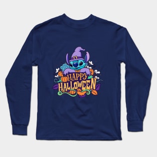 Halloween Stitch Long Sleeve T-Shirt